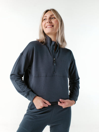 Bamboo - All-Day Cropped Jacket - Positive Outlook Clothing