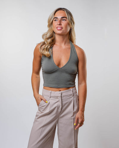 Bamboo - Classic Halter Neck - Positive Outlook Clothing