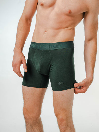 Bamboo Fitted Boxers - Positive Outlook Clothing