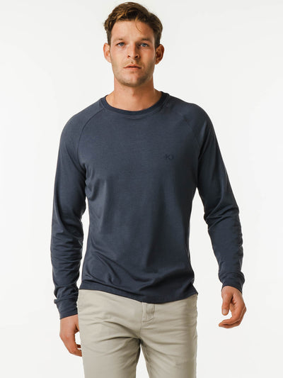 Bamboo Essential - Long Sleeve Crew - Positive Outlook Clothing