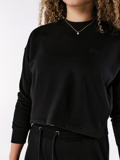 All-Day Cropped Sweatshirt - Positive Outlook Clothing