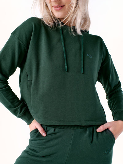 Bamboo - All-Day Cropped Hoodie - Positive Outlook Clothing