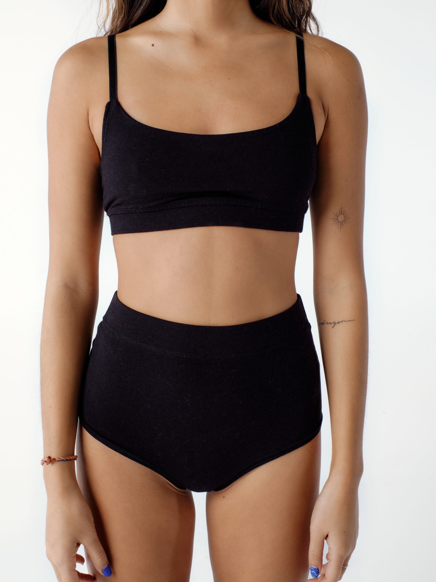 Bamboo - Square Bralette - Positive Outlook Clothing