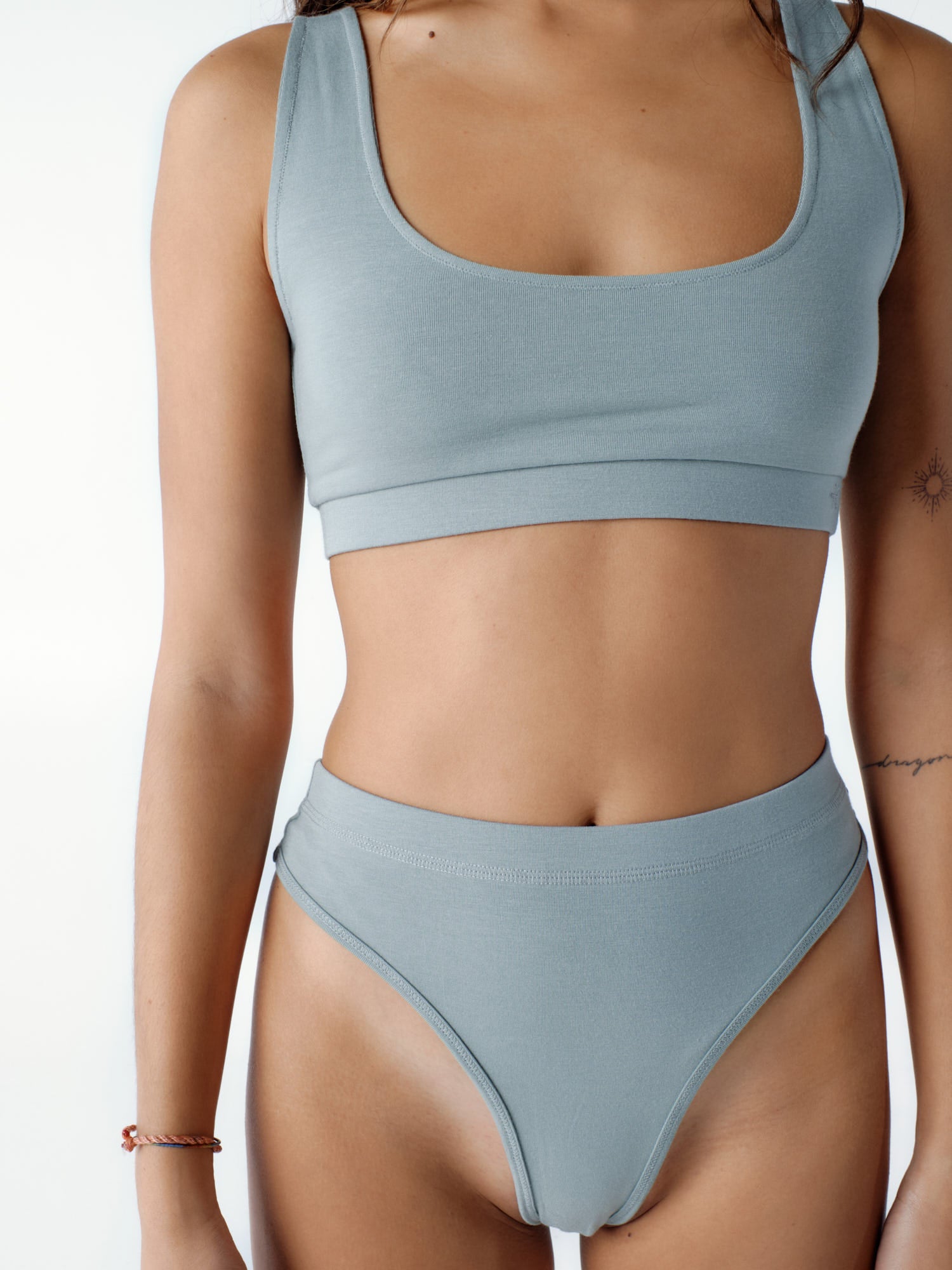 Bamboo - High-Rise Thong - Positive Outlook Clothing