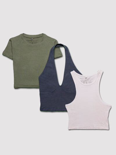 Bamboo Classic Crops - 3 Pack - Positive Outlook Clothing